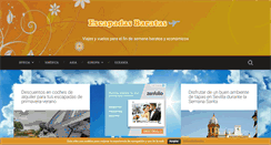 Desktop Screenshot of escapadasbaratas.net